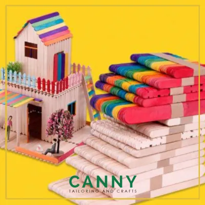 Ice Cream Stick / Batang Ice Cream Untuk Handikraf (50 pcs)