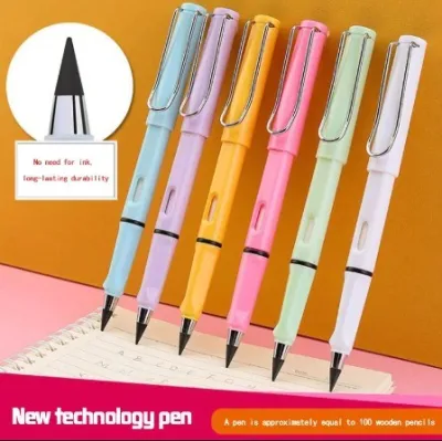 12 pcs Pensil Eternal Tanpa batas/ Pensil Ajaib Tanpa Rautan Serba Guna