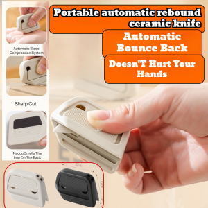 Ceramic Boxing Package Safety Portable Auto Rebound Magnetic Ceramic Magnetic Ceramic Unboxing  Portable Creative Anti-Stick Unboxing Safety  for Unpacking Express Packages