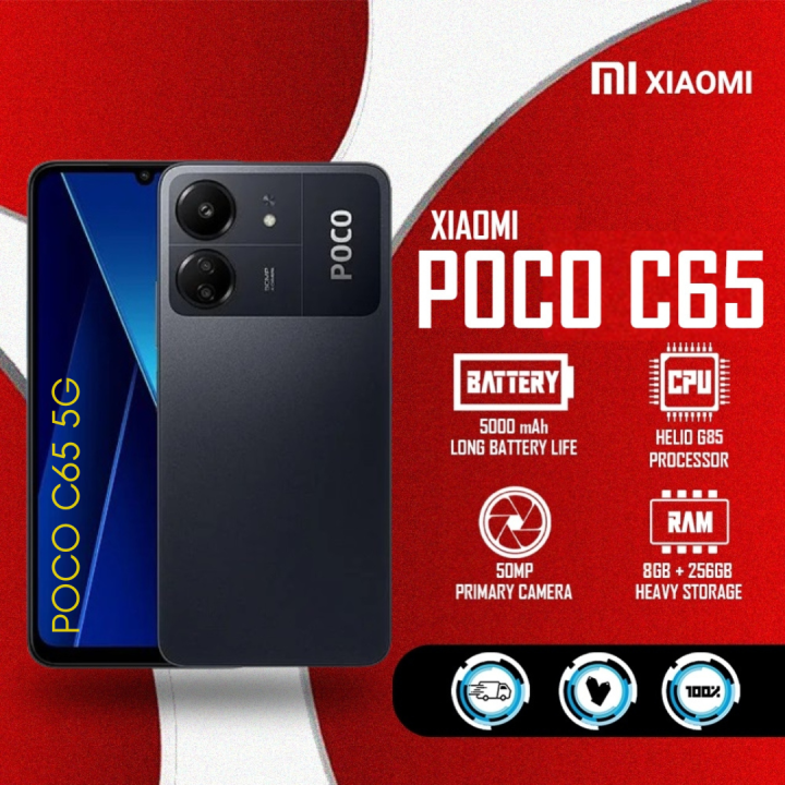 POCO C65 8+256GB 50MP AI Triple Camera Smooth 6.74