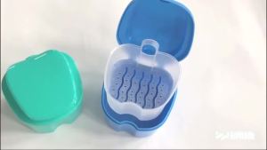 Diya Teeth Storage Box with Hanging Net Container