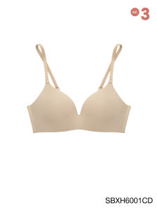 SABINA Wireless Medium Push Up Seamless Bra | SBXH6001 Dark Skin | Women