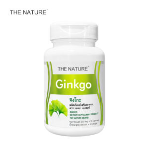 จิงโกะ เดอะเนเจอร์ x 1 ขวด Ginkgo The Nature วิตามินบีรวม Vitamin B Complex วิตามินบี Vitamin B สารสกัดจากใบจิงโกะ สารสกัดจากจิงโกะ
