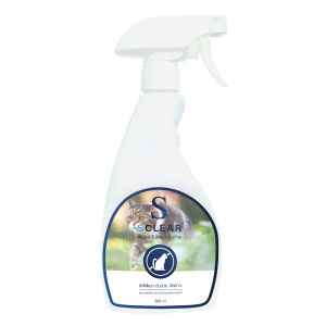 ไล่แมว สเปรย์ไล่แมว ไล่หมา 500 มล. น้ำยากันแมวฉี่ สเปรย์ไล่แมว SClear ตั้งเขตหวงห้าม หลีกเลี่ยงหมาจากการปัสสาวะ ส่งไว ส่งทุกวัน