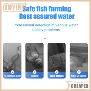 [COD] EHBqna SPORTS ชุดทดสอบ7in1ตู้ปลา50ชิ้น ขวดสำหรับทดสอบบ่อน้ำจืดน้ำเค็มสำหรับการทดสอบถังปลาน้ำจืดและน้ำเค็ม