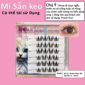 Lông Mi Giả Tự Dính Không Cần Dùng Keo Meijieshangpin có thể tái sử dụng