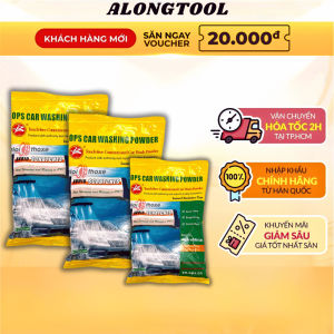Bột rửa xe không chạm ops ALONGTOOL tiết kiệm thời gian tiện lợi  sạch sẽ ( bao bì chính hãng màu vàng)