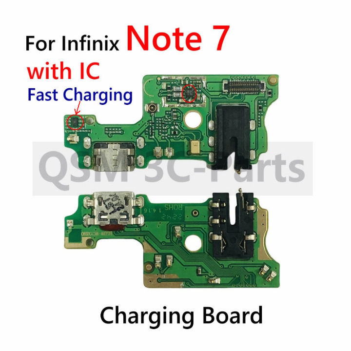 For Infinix Note X690 X690B USB Dock Charger Port Plug Headphone