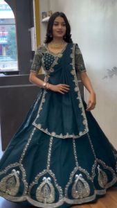 [PRE-ORDER 15 DAYS] SEMISTITCHED LEHANGA CHOLI {ETA:2026-12-31}