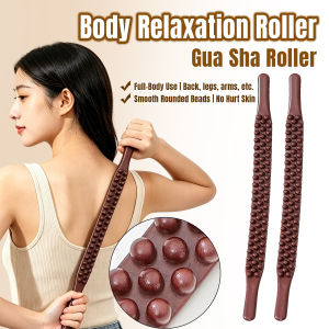 Onisa Guasha Scraping Stick Gua Sha Roller Plastic Body Relaxation Roller for Back & Legs 1Pcs