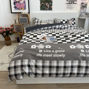 [ XẢ KHO ] SET 4 món Cotton Poly nhập khẩu --- miễn phí bo chun drap ga giường