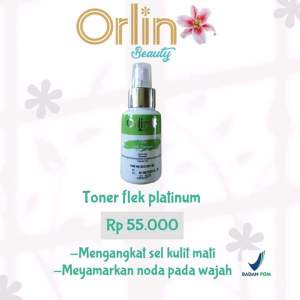 Toner orlinbeauty/ flek platinum/ micellar