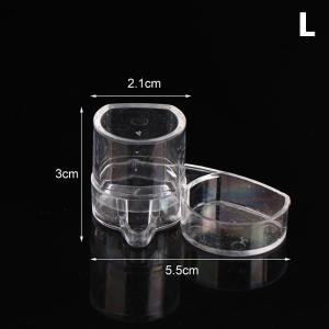 GY🌠🌠🌠 1Pc Round Design Food&Water Feeding Area For Ant Nest Ant Farm Acrylic Insect Ant Nests Feeding Area Pet For Ants