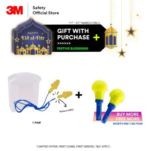 3M ™ UltraFit Reusable Earplugs with Case UF-01-100E-A-R/SNR29dB/EP_PSD_