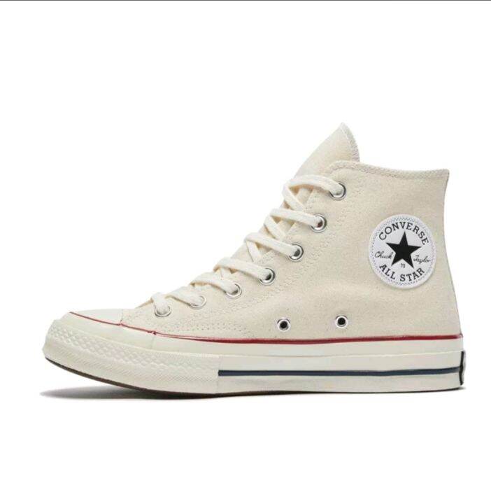 Converse cream high sales cut