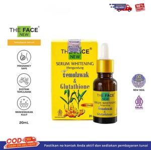 THE FACE Temulawak Whitening Serum with Glutathione 20ML