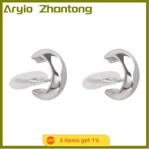 Aryio 1Pair Simplicity Temperament Ear Clips Vintage Cute Cartilage No Pierced Clip Earrings For Women Girls Jewelry Accessories Gifts