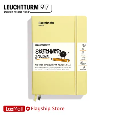 Leuchtturm1917 Sketchnote Journal Medium A5 paper Hardcover Vanilla Olive