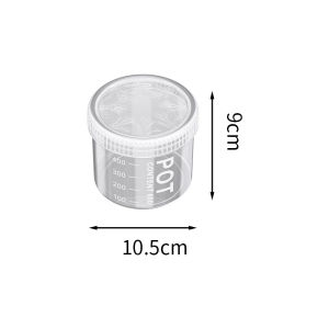 TURTLE 600-1500ml Food Storage Containers with Lids Home Storage Plastic Grain Storage Cans