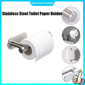 Toilet Paper Holder Tissue Holder Wall Mount Toilet Roll Organizer Tissue Towel Dispenser Stainless Steel Tissue Towel Rack Paper Stand