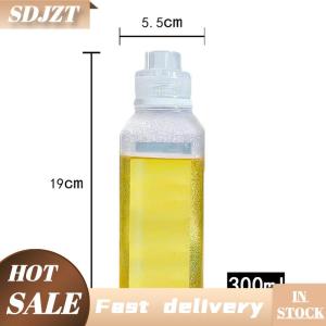 SDJZT 1 chai dầu 800ml 500ml chai xịt dầu nhà bếp chai gia vị ép chai nấu nướng sốt cà chua mù tạt
