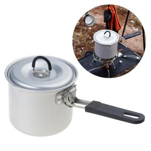 Functional 770ml Camping Coffee Pots Practical Outdoors Coffee Pots with Handle Ideal For Picnics And Campings