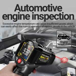 PROMO ANENG TH203 Thermometer Infrared Digital Alat Cek Suhu Panas Non Contact LCD Backlit