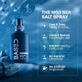 Sea Salt Spray, Natural Finish Sea Salt Spray for Hair, Volumizes & Texturizes, Infused with Kelp & Vitamin B5, Light & Non-Greasy, Paraben, Sulfate, Phthalate Free, 6.8 oz (Pack of 1). 