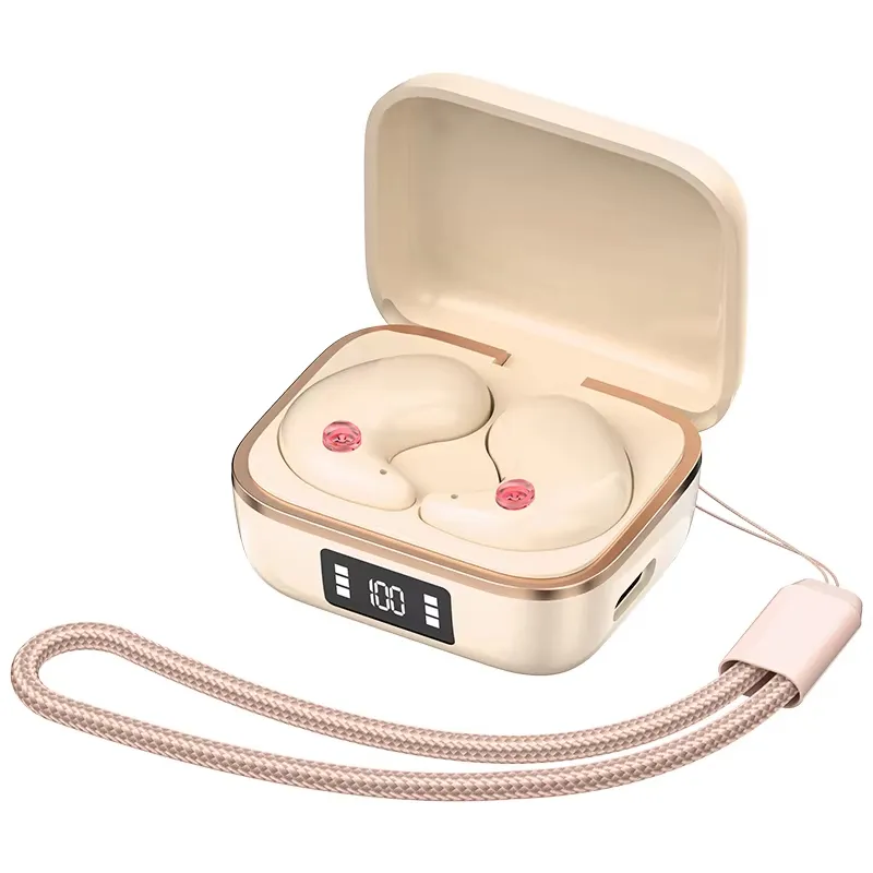 หูฟังใส่นอน หูฟังสำหรับการนอนหลับ J11 หูฟังไร้สาย Bluetooth 5.3 มีสายแถม เสียงสเตอริโอระดับ HiFi พร้อมไมโครโฟนในตัวแบบกันน้ำ