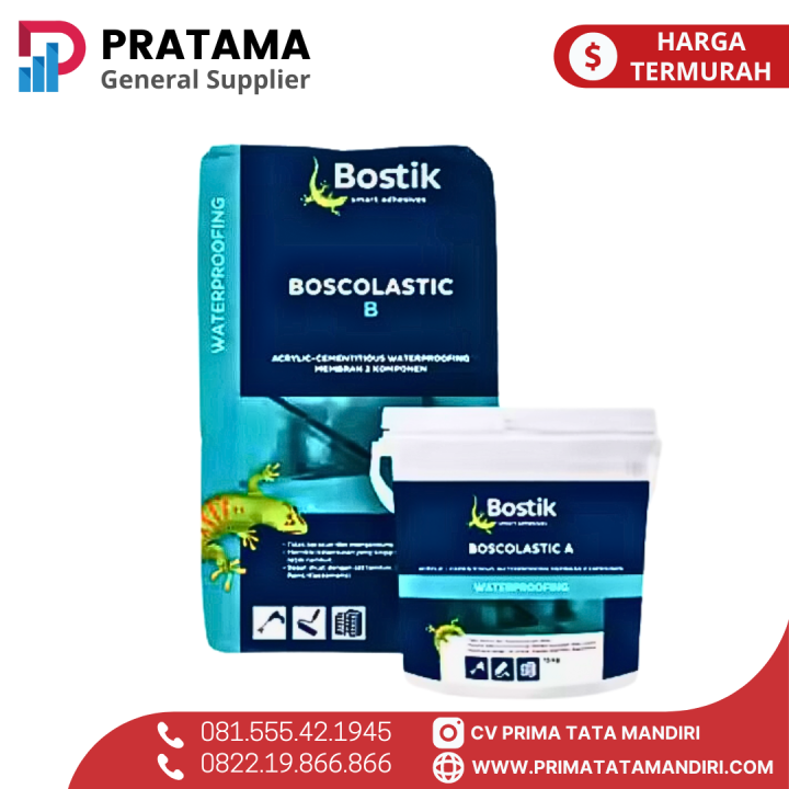 Boscolastic A & B Bostik Grey 15kg Liq + 20kg Powder Membran ...