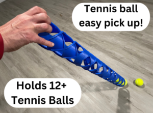Pickleball Ball Holder Waist Clip | Portable Hands-Free Ball Dispenser | Quick-Access Training Accessory for Indoor & Outdoor Play
