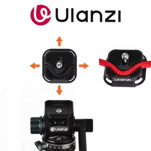 Ulanzi UKA10 UKA Arca Swiss Cable Clamp Quick Release Mount Plate for DSLR Camera