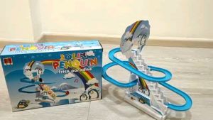 (LAGI DISKON) Mainan Jolly penguin Satu Set Seluncuran Tangga Mainan anak anak laki laki dan anak perempuan