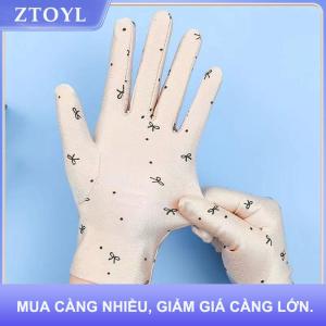【ZTOYL】 Phụ Nữ Lái Xe Cưỡi Găng Tay Chống Nắng Găng Tay Nữ Mùa Hè Thoáng Khí Đàn Hồi Mặt Trời Bảo Vệ Găng Tay Cho Phụ Nữ Cô Gái