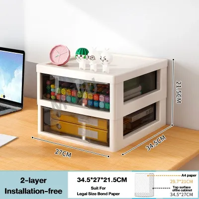 Drawer File Storage Cabinet With Wheels Drawer Trolley Office Desk Bond Paper Organizer For A4 Mobile File Cabinet