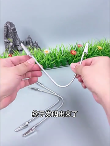 Set of 15 Flexible Double Head Incenses Stick Holder Flexible Height Insect Coil Stand Clip For Indoor and Outdoor Use