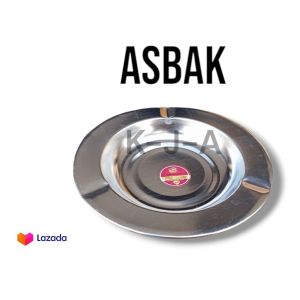 TEMPAT ASBAK STAINLESS // ASBAK BULAT STAINLESS SATUAN