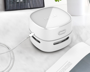 USB Rechargeable with Wireless Charging Desktop Vacuum Cleaner