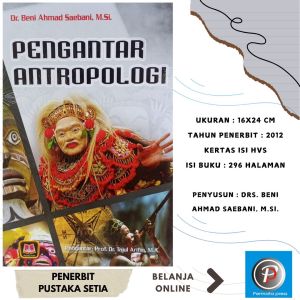 PENGANTAR ANTROPOLOGI ~ PUSTAKA SETIA