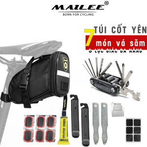 Túi Xe Đạp gắn cốt yên sẵn dụng cụ vá săm lốp xe đạp mini nhiều món lắp đặt dễ dàng dung tích 1 Lít - KAVISOTA