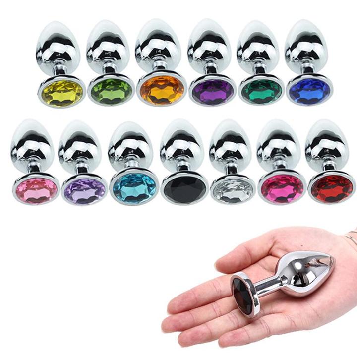 Ardour Stainless Steel Jewel Butt Anal Plug Adult Sex Toys for Men and  Women Safe Non-Toxic Stainless Steel Sex Toy Comfortable Long-Term Wear Anal  Toy Medium Large Size Anal Plug