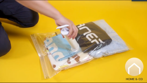HNC Travel Vacuum Compression Bag for Clothes & Bedding – Space Saving & Storage Organizer
