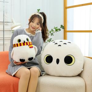 A4QUT Potter Owl Plush Toy Movie Pet Stuffed Owl Doll for Children Nocturnal Animal Owl Plush Pillow Fans