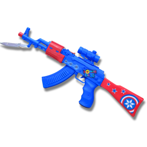 MAINAN ANAK PISTOLAN Magic Gun American Team Senapan Getar Senapan Pistol Toys Tembak Tembakan SUARA MUSIK LAMPU SINAR Magic Gun Mainan Anak Pintar Cerdas Cocok Untuk Kado Koleksi Ber SNI