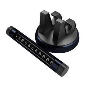 【SG】Car Mount and Temporary Stop Sign 2 in 1 Universal 360 Degree Rotatable Car Phone Mount 车载手机支架合临时停车牌2合1