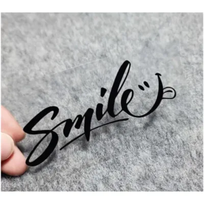 Smile Car Sticker Waterproof Vinyl DecalCute Car Decoration for Bumper Window Laptop HelmetWeatherproof &Easy to Apply