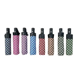 (ELLA SHOP) 3 folds Automatic Pinted Coated with Uv protection High Quality umbrella