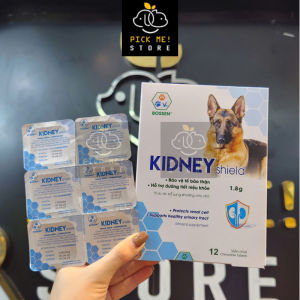 BOSSEN - KIDNEY Shield (dogs) Hỗ Trợ Chức Năng Thận cho Chó - Hộp 12 viên