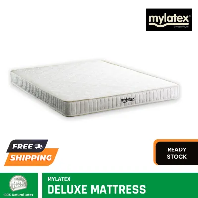 *CLEARANCE* MyLatex DELUXE (6 or 4 inch) Natural Latex Mattress Available Sizes (Queen King Single Super Single)