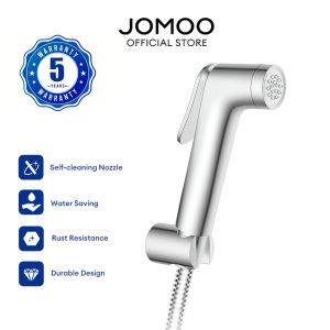 JOMOO Toilet Bidet Spray Set for Toilet Wall Mounted Toilet Bidet Spray Set with Holder and 1.2m Hose Bathroom Sprayer for Personal Hygiene